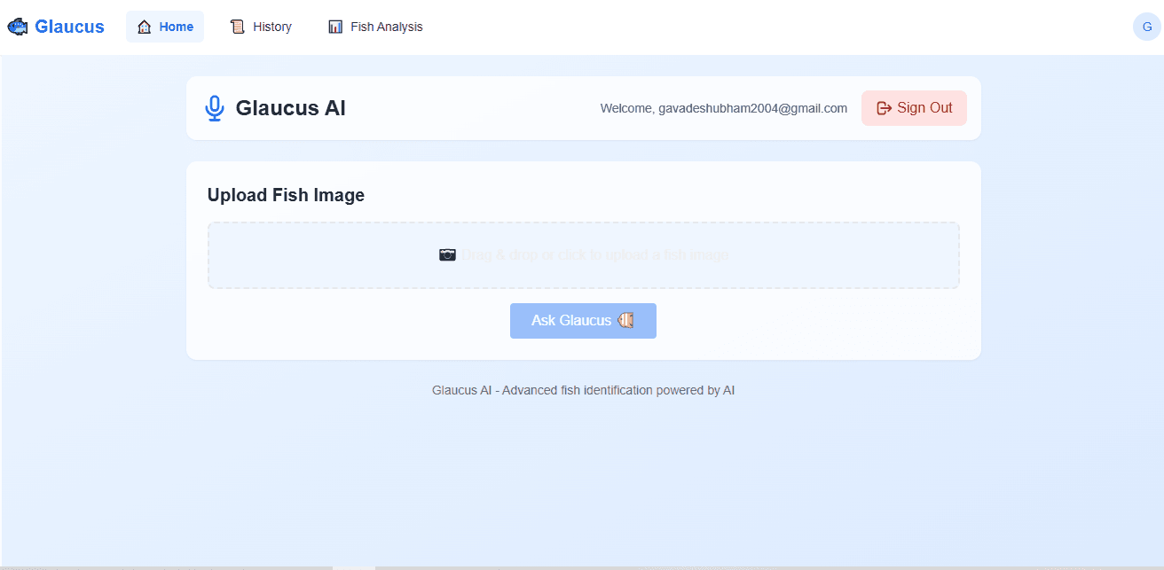 Glaucus Fish Detection AI