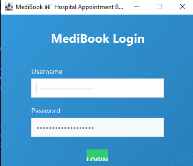 MediBook - Hospital Management System