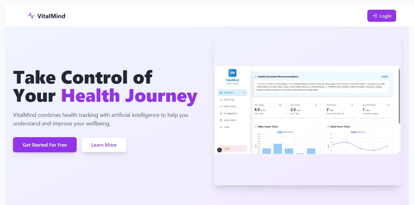 Personal Health Diary with AI