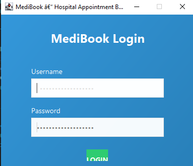 MediBook - Hospital Management System