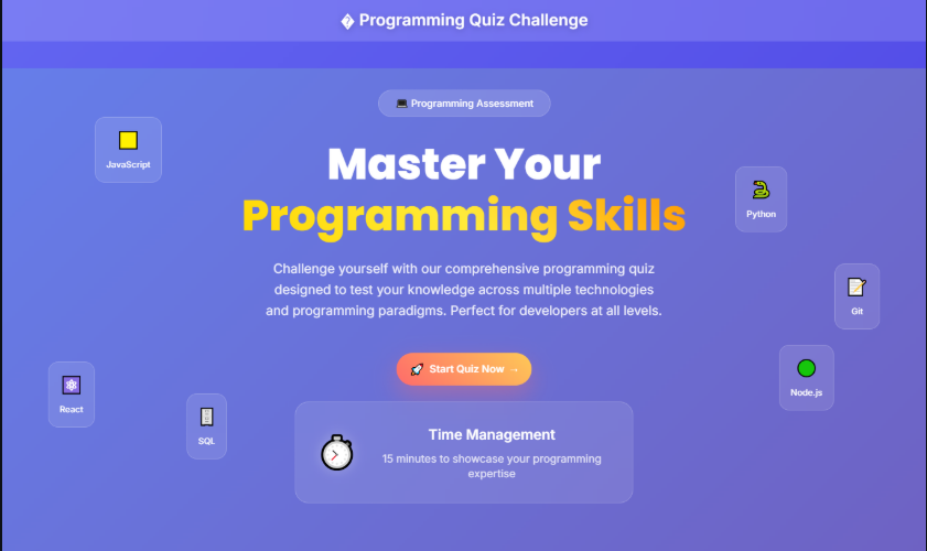 Online Quiz System