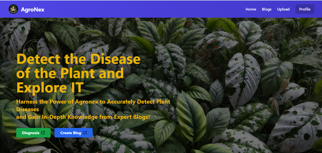 AgroNex - AI-Driven Crop Diagnosis
